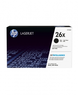 HP 26X Black LaserJet Toner Cartridge (CF226X)